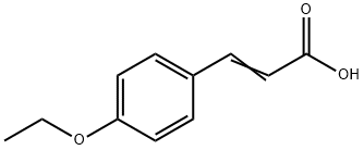4-乙氧基肉桂酸 结构式
