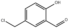 2-羟基-5-氯甲基苯甲醛 结构式