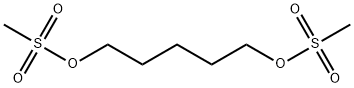1,5-戊二醇二甲烷磺酸酯 结构式