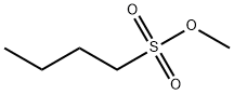 1-丁烷磺酸甲酯 结构式