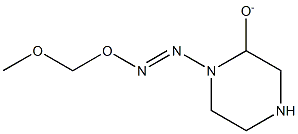 Piperazine, 1-[(methoxymethoxy)-NNO-azoxy]- (9CI) 结构式