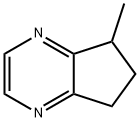 5-甲基-6,7-二氢-5H-环戊并吡嗪 结构式