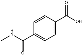 4-[(Methylamino)carbonyl]benzoic acid 结构式