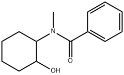 N-(2-HYDROXY-CYCLOHEXYL)-N-METHYL-BENZAMIDE 结构式