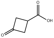 3-氧代环丁烷羧酸 结构式