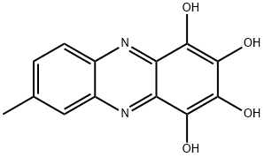 7-Methyl-1,2,3,4-phenazinetetrol 结构式
