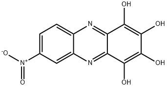 7-Nitrophenazine-1,2,3,4-tetrol 结构式