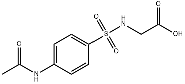 N-4-AcetaMidophenylsulfonylglycine 结构式