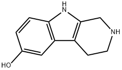 2,3,4,9-四氢-1H-吡啶并[3,4-B]吲哚-6-醇 结构式
