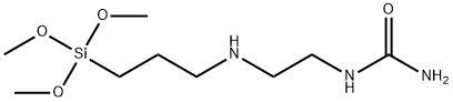 [2-[[3-(trimethoxysilyl)propyl]amino]ethyl]urea  结构式