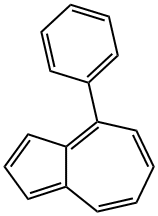 4-Phenylazulene 结构式