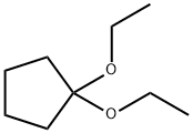 1,1-diethoxycyclopentane  结构式