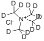 四甲基-D12-氯化铵 结构式