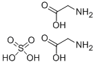 GLYCINE, SULFATE (2:1) 结构式