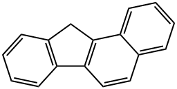 1,2-苯并芴 结构式