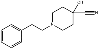 4-hydroxy-1-phenethylpiperidine-4-carbonitrile 