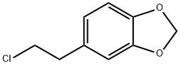 5-(2-氯乙基)-1,3-苯并二氧杂环 结构式