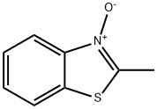Benzothiazole, 2-methyl-, 3-oxide (8CI,9CI) 结构式