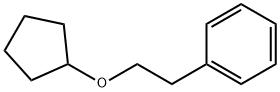 Benzol, [2-(cyclopentyloxy)ethyl]- 结构式