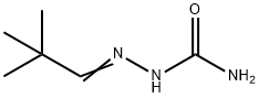 2,2-Dimethylpropanal carbamoyl hydrazone 结构式