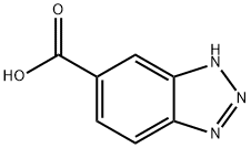 5-羧基苯并三唑 结构式
