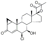 环丙孕酮杂质G 结构式