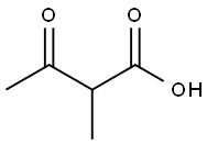 2-甲基-3-氧代-丁酸 结构式