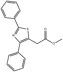 Methyl 2,4-diphenyl-5-thiazoleacetate