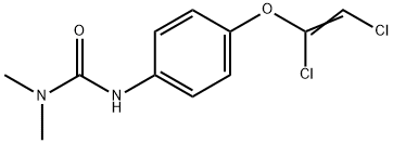 N'-[4-[(1,2-Dichloroethenyl)oxy]phenyl]-N,N-dimethylurea 结构式