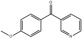 4-Methoxyphenyl(3-pyridinyl) ketone 结构式