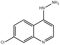7-氯-4-肼基喹啉 结构式
