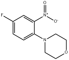 4-(4-氟-2-硝基苯基)吗啉 结构式