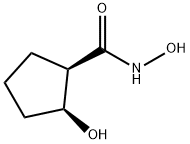 Cyclopentanecarboxamide, N,2-dihydroxy-, (1R,2S)- (9CI) 结构式