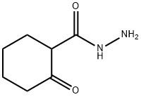 Cyclohexanecarboxylic acid, 2-oxo-, hydrazide (9CI) 结构式