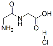 N-glycylglycine hydrochloride 结构式