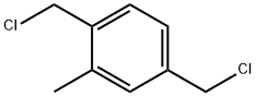 1,4-二(氯甲基)-2-甲基苯 结构式