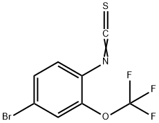 4-溴-2-三氟甲氧基苯基 异硫氰酸 结构式
