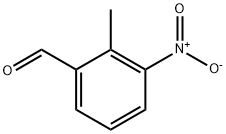 2-甲基-3-硝基苯甲醛 结构式
