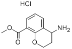 4-氨基色满-8-羧酸甲酯盐酸盐 结构式