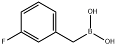 (3-氟苄基)硼酸 结构式