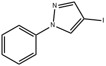 1-苯基-4-碘吡唑 结构式