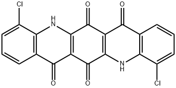 4,11-二氯喹吖啶酮醌 结构式
