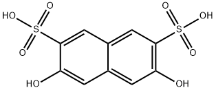 3,6-二羟基-2,7-萘二磺酸 结构式