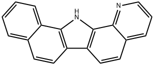 13H-Benzo[a]pyrido[3,2-i]carbazole 结构式