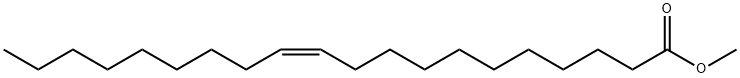 顺-11-二十烯酸甲酯 结构式