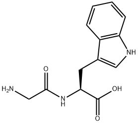 甘氨酰色氨酸 结构式