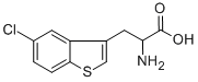 2-AMINO-3-(5-CHLOROBENZOóB!THIOPHEN-3-YL)PROPANOIC ACID, TECH 结构式
