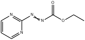 Diazenecarboxylic  acid,  2-pyrimidinyl-,  ethyl  ester  (9CI) 结构式