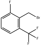 2-氟-6-(三氟甲基)溴苄 结构式