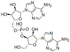 ADENYLYL(3'-5')ADENOSINE 结构式